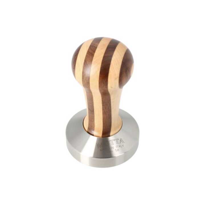 Motta Coffee Tamper 58mm Striped Wood